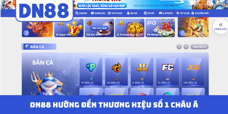 DN88 hướng đến thương hiệu số 1 châu Á